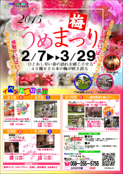 梅まつり