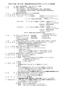 大会要項（PDF：187KB）