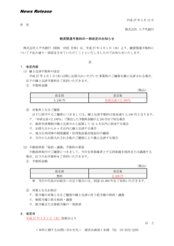 融資関連手数料の一部改定のお知らせ
