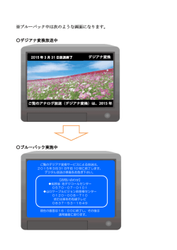 ブルーバック実施中の図(PDF文書)