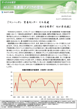 マーケットコメント（No.31）を掲載しました。