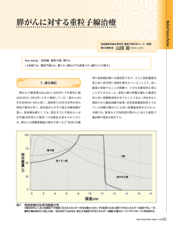 膵がんに対する重粒子線治療 - 粒子線がん相談クリニック