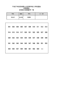 課程 全日制 ｺｰｽ・部 学科 普通科 学校 気仙沼