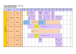 第43回日本臨床免疫学会総会 プログラム案 2015年10月22日（木）第1