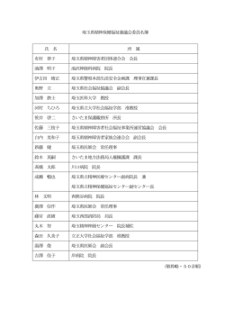 委員名簿のとおり（PDF：97KB）