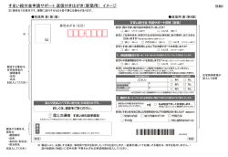 別紙2 すまい給付金申請サポート葉書記入の仕方