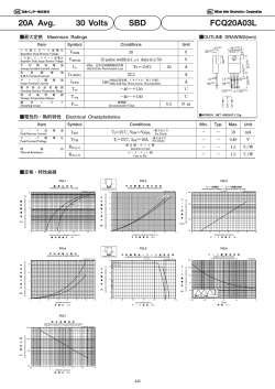 20A Avg. Volts SBD 30 FCQ20A03L