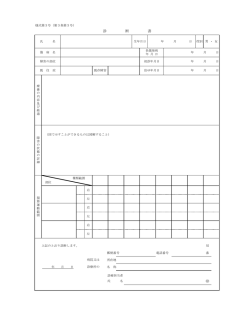 診断書 （PDF 4.8KB）