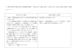 ＜「浦安市保育の実施に関する条例施行規則の一部を改正する規則（案