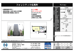 フォレシテ小伝馬町 1003号室・1K 【24.05・洋6.7、K2.5】
