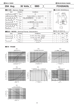 20A Avg. Volts SBD 30 FCH20A03L