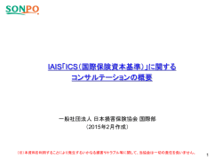 IAIS ICS提案 概要説明資料（PDFファイル）