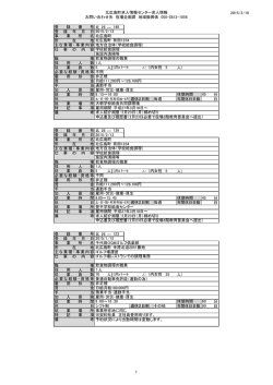 調理人 - 北広島町役場