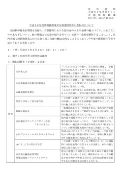 資 料 提 供 平成27年2月19日 首 都 圏 戦 略 課 076-225