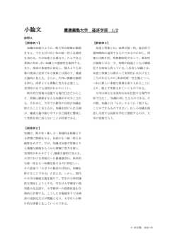 小論文