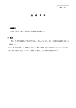 論 点 メ モ