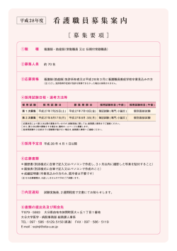 募集要項 （PDF）