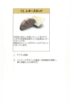 ー3. レタースタンド
