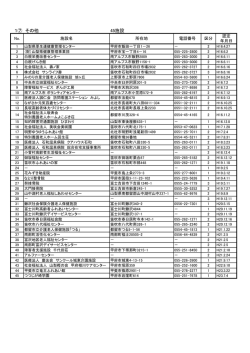 保健福祉医療施設（その他）（PDF：129KB）