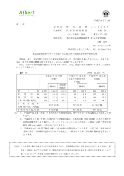 東京証券取引所マザーズ市場への上場に伴う当社決算