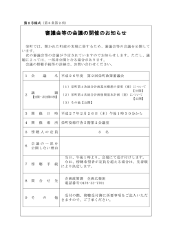 栄町政策審議会（PDF）