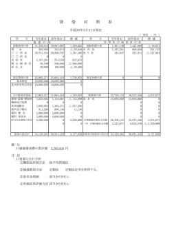 H25貸借対照表（PDF）