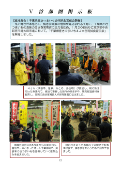 「平成26年度『ちばの花』市場展示会開催」（PDF：666KB）