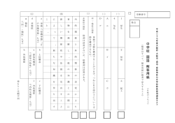 中 学 校 国 語 解 答 用 紙 一
