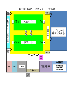 Aコート Bコート 事務室