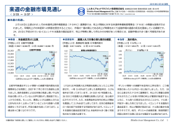 来週の金融市場見通し - しんきんアセットマネジメント投信