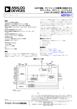 AD5755-1データシート（Rev. B）