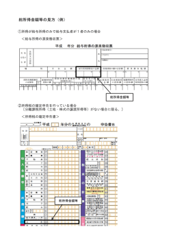 総所得金額等の見方（例）（PDF形式：331kbyte）