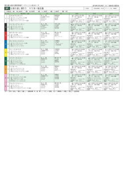 七里の渡し賞B3 サラ系一般定量