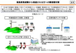 福島原発避難から帰還される方への難視聴対策（PDF:190KB