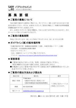 募集要領（PDF：91KB）