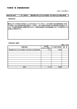 観光魅力向上のための歴史