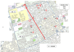 南林間小学校 区域 3班