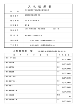 博多区麦野5丁目地内配水管布設工事 （5kbyte）