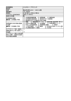 医療機関名 院長名 住所 電話番号 休診日 バリアフリーの対応状況