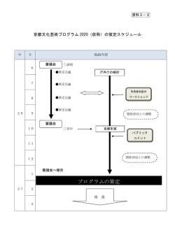 プログラムの策定