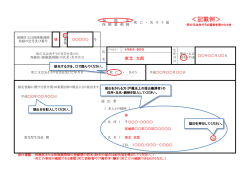 ＜記載例＞