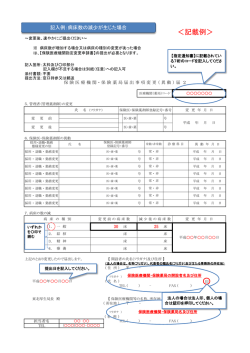 ＜記載例＞