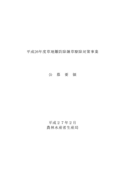 公募要領（PDF：376KB）