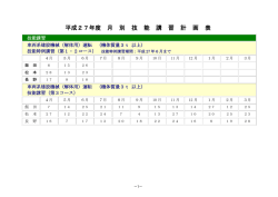 解体特例第1コース、第2コース