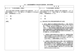 中小・地域金融機関向けの総合的な監督指針（新旧対照表）