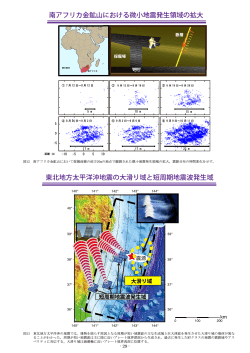 （図13）東北地方太平洋沖地震の大滑り域と短周期地震波発生域 （PDF