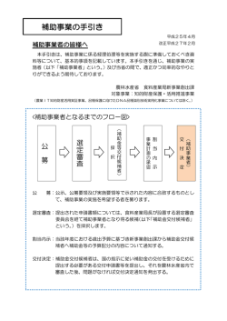 「補助事業の手引き」（PDF：577KB）