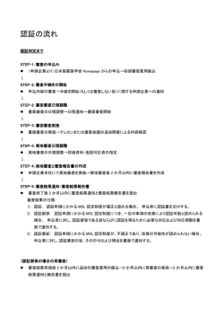 認証の流れ（PDF - 日本製薬医学会（JAPhMed）
