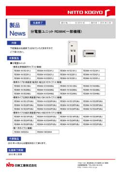分電盤ユニット