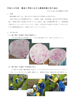 勝倉小学校 [PDFファイル／748KB]